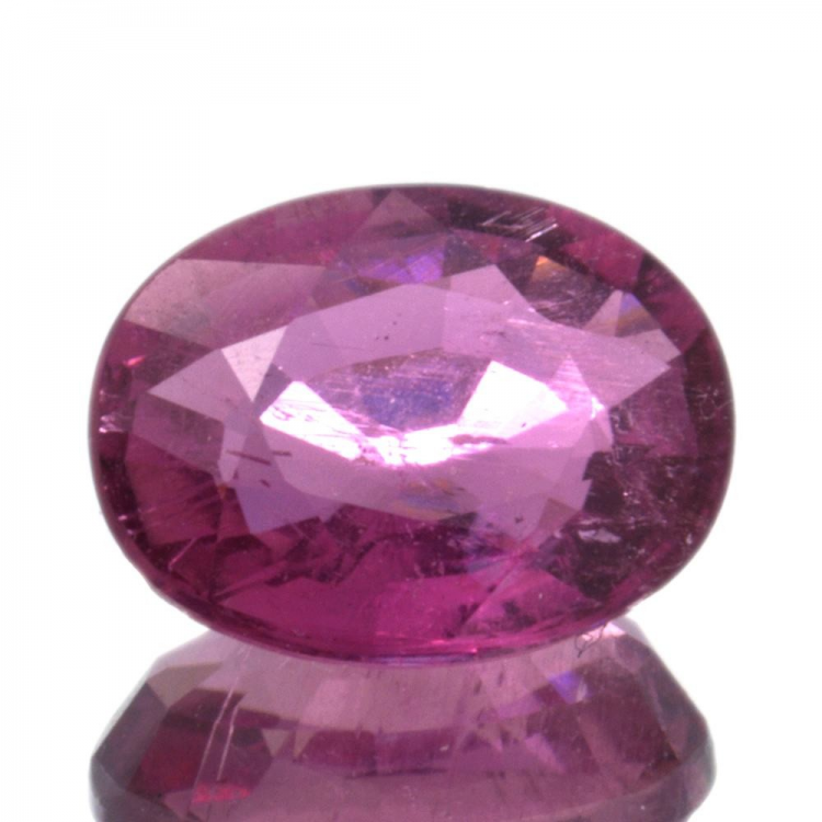 2,55 ct Turmalin im Ovalschliff 9,74 x 7,63 mm