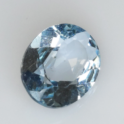 3.73ct Blue Topaz oval cut 11.1x9.0mm