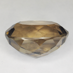 46.51ct Quarzo Fumé taglio ovale 26x18mm