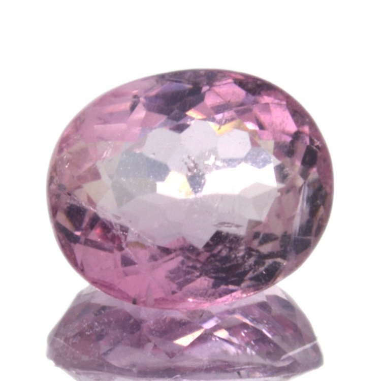 Tourmaline ovale de 2,66 ct, taille 9,41 x 7,82 mm