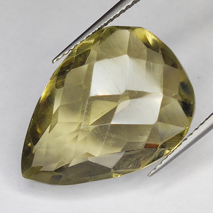 18.07ct Rauchquarz birnenschliff 21x15mm