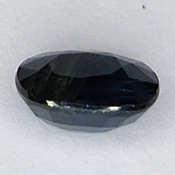 1.11ct Saphir Bleu coupe ovale 6x5mm