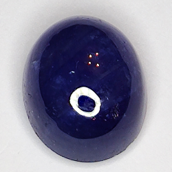 9.93ct Blauer Saphir cabochon oval 12x10mm