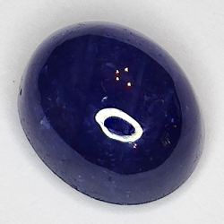 9.93ct Blauer Saphir cabochon oval 12x10mm