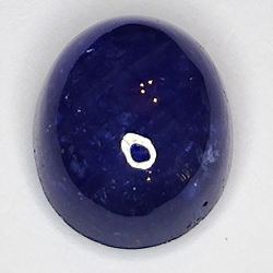 9.93ct Blauer Saphir cabochon oval 12x10mm