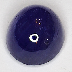 10.35ct Blauer Saphir cabochon oval 12x11mm