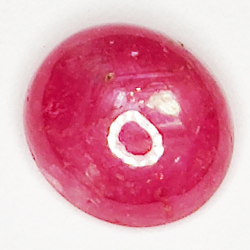 1.93ct Ruby Star cabochon oval 7.5x6.6mm