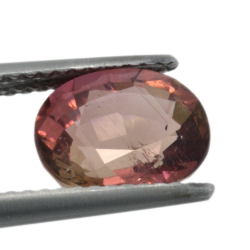 Tourmaline ovale de 2,50 ct, taille 8,98 x 7,35 mm