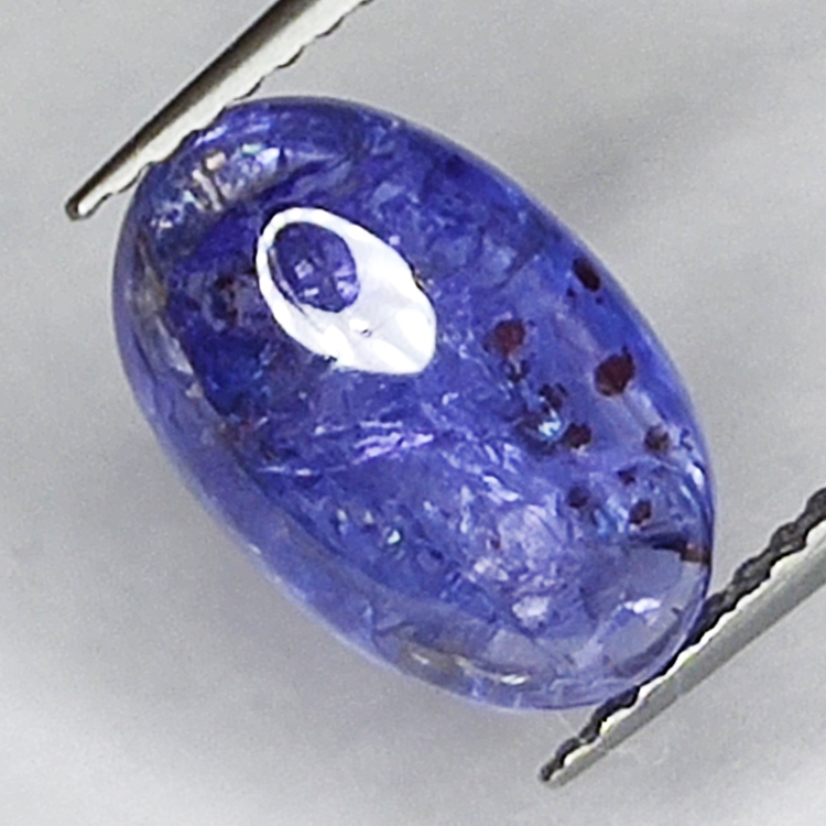 3.65ct Tanzanite cabochon oval 12.1x7.7mm