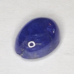 2.75ct Tansanit cabochon oval 9.5x6.8mm