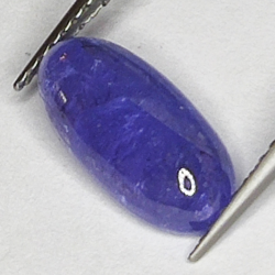 2.85ct Tanzanite cabochon oval 12.5x6.1mm