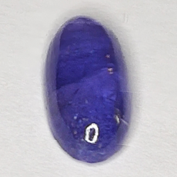 2.85ct Tansanit cabochon oval 12.5x6.1mm