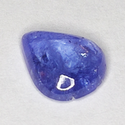 2.55ct Tanzanite pear cabochon 10.0x8.4mm