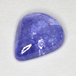 2.55ct Tanzanite cabochon pera 10.0x8.4mm