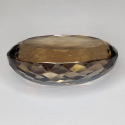 52.19ct Quartz Fumé coupe ovale 29x20mm