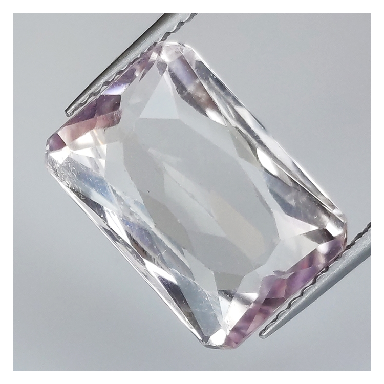 6.53ct Kunzite emerald cut 13x9mm