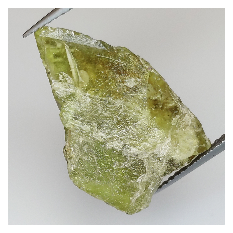 18,17ct Rohgrün Sphene 21.4x13.0mm