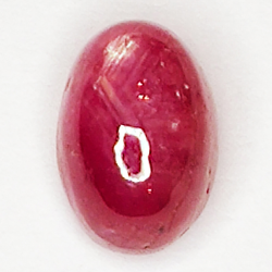 2.64ct Rubin Stern cabochon oval 7.6x5.2mm