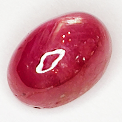 2.64ct Rubin Stern cabochon oval 7.6x5.2mm