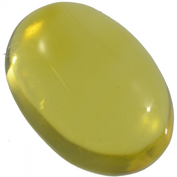 8.29ct Amber cabochon oval 21x15mm