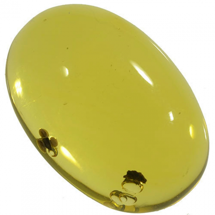 7.13ct Bernstein cabochon oval 21x15mm