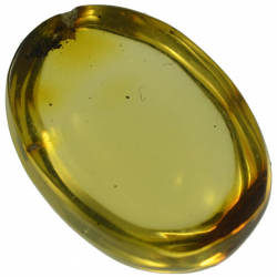 5.55ct Amber cabochon oval 18x12mm