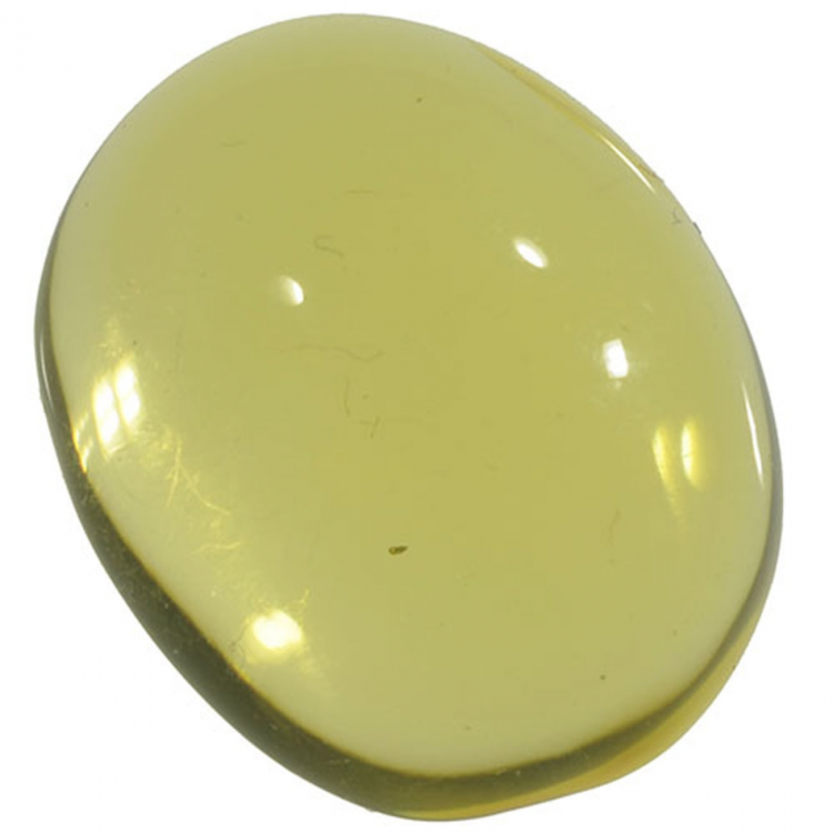 4.37ct Ambra cabochon ovale 16x13mm