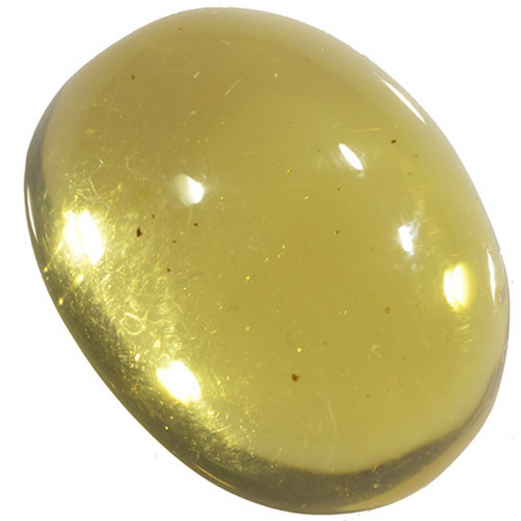 6.16ct Ambre cabochon ovale 18x14mm