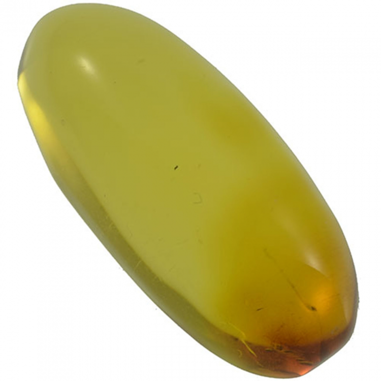 7.63ct Ambre cabochon coupé 25x12mm