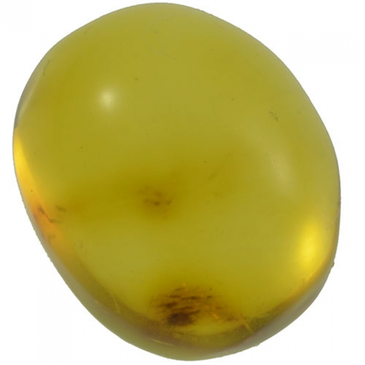 2.25ct Ambre cabochon ovale 12x10mm