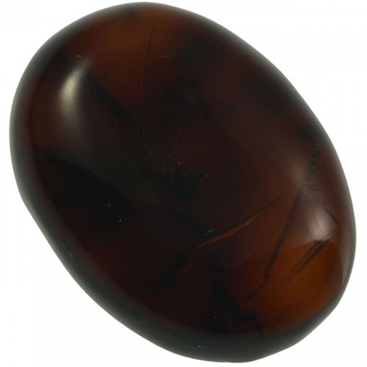 5.02ct Amber cabochon oval 19x14mm