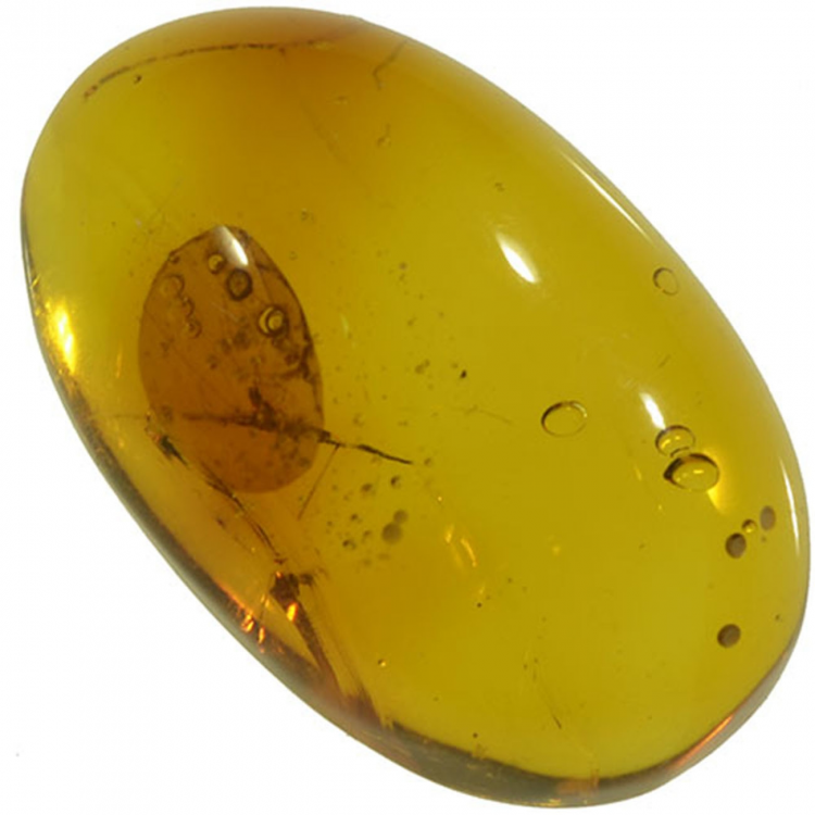 3.90ct Amber cabochon oval 17x11mm