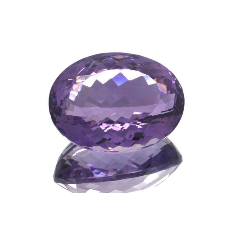 33,51ct Amethyst im Ovalschliff 23,6x18,4 mm