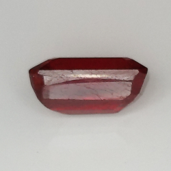 Emerald cut ruby 2.30ct