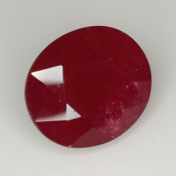 Rubino taglio smeraldo 13.72ct