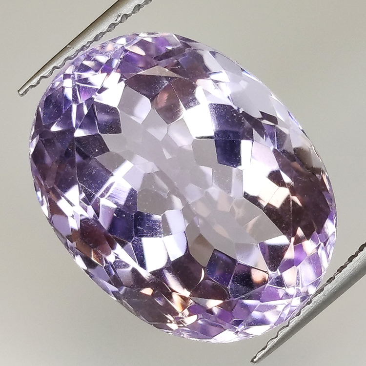 17.73ct Amethyst oval cut 18.42x14.23mm