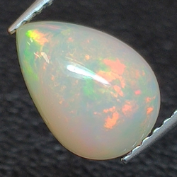 Ethiopian pear-cut opal 1.52ct