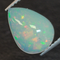 Ethiopian pear-cut opal 1.74ct