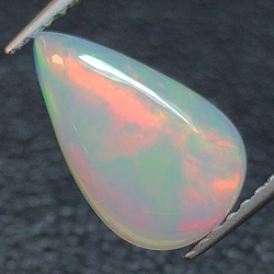 Ethiopian pear-cut opal 1.25ct