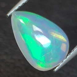 Ethiopian pear-cut opal 1.40ct