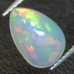 Ethiopian pear-cut opal 1.49ct