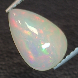 Ethiopian pear-cut opal 1.42ct