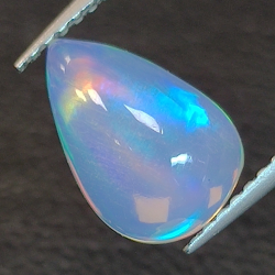 Ethiopian pear-cut opal 1.50ct