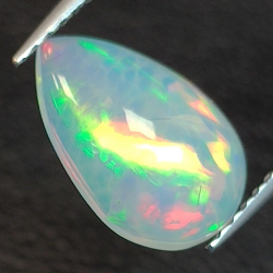 Ethiopian pear-cut opal 1.27ct