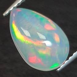 Ethiopian pear-cut opal 1.27ct