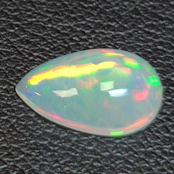 Ethiopian pear-cut opal 1.27ct