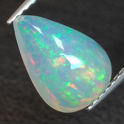 Ethiopian pear-cut opal 1.75ct