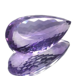 43,34 ct Amethyst im Birnenschliff 30,8x18,6 mm