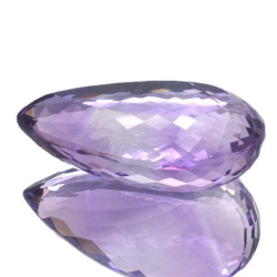 43,34 ct Amethyst im Birnenschliff 30,8x18,6 mm