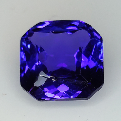 Tanzanite rectangular cut 3.77ct